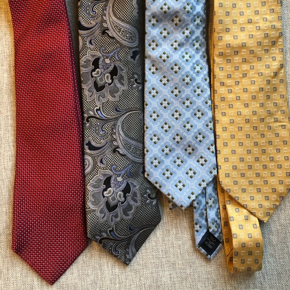 Men’s assorted ties qty 4 - Picture 1 of 2